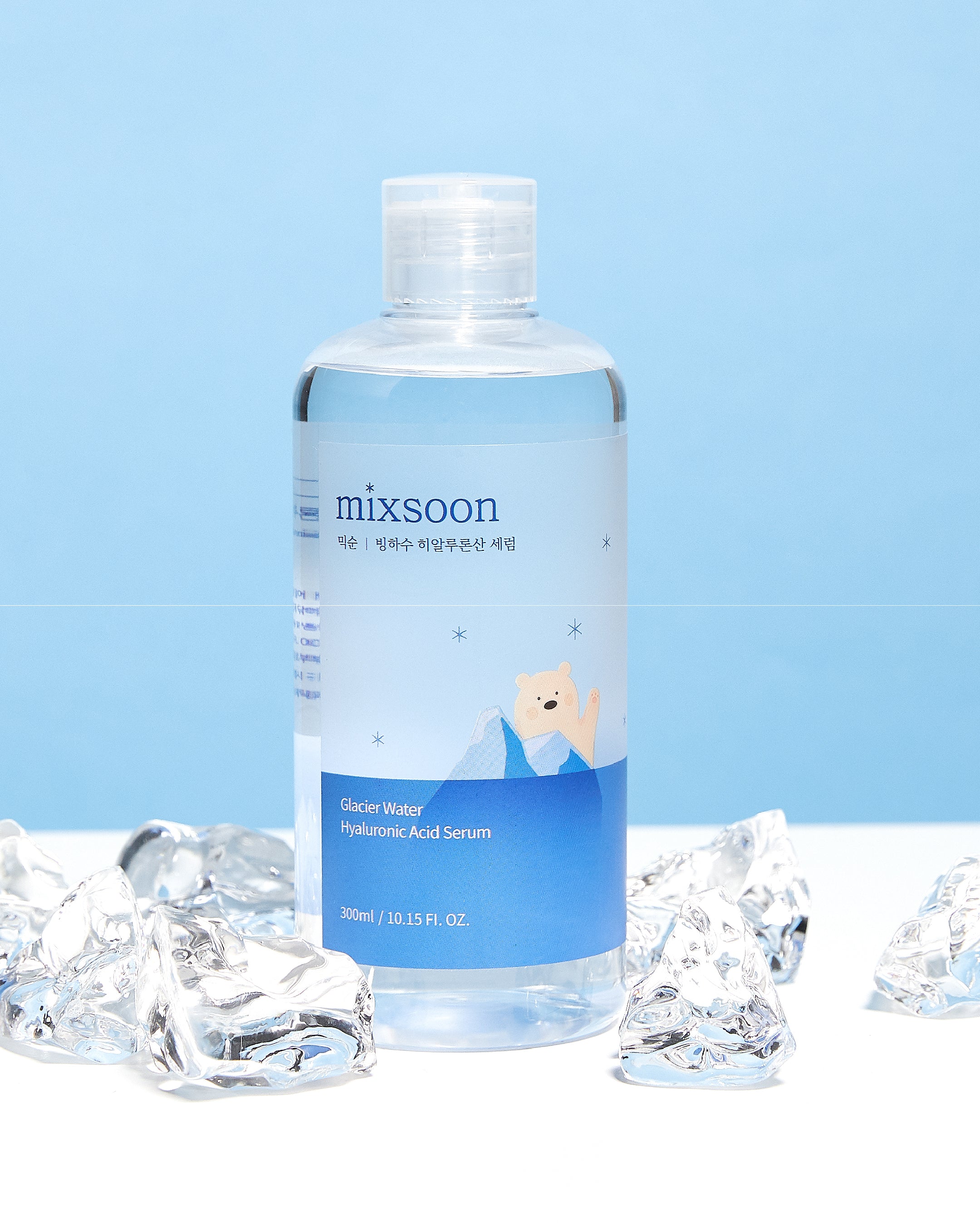 Mixsoon Glacier Water Hyaluronic Acid Serum Yağlandırmadan Nemlendiren Buzul Suyu Serumu 300ml