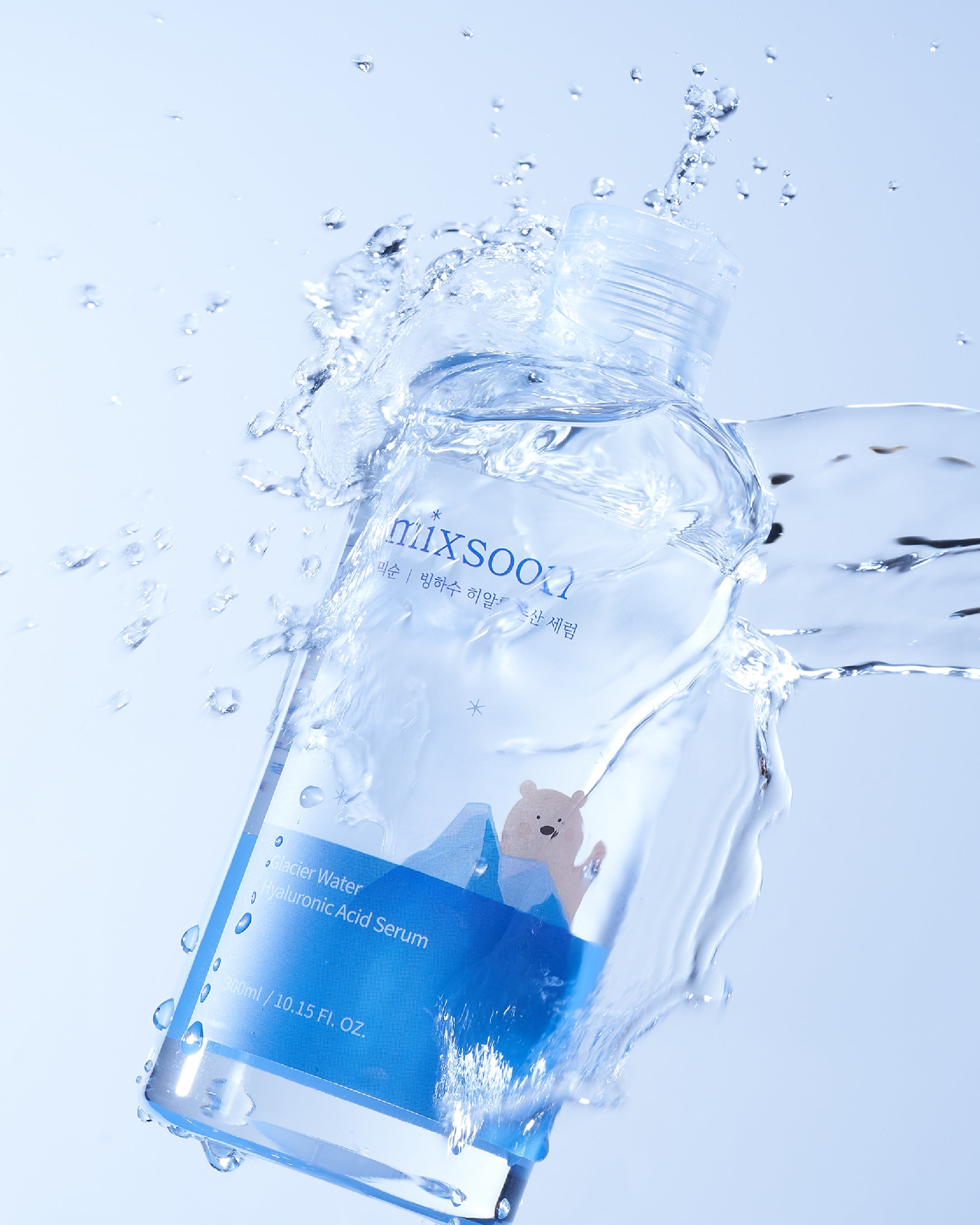 Mixsoon Glacier Water Hyaluronic Acid Serum Yağlandırmadan Nemlendiren Buzul Suyu Serumu 300ml