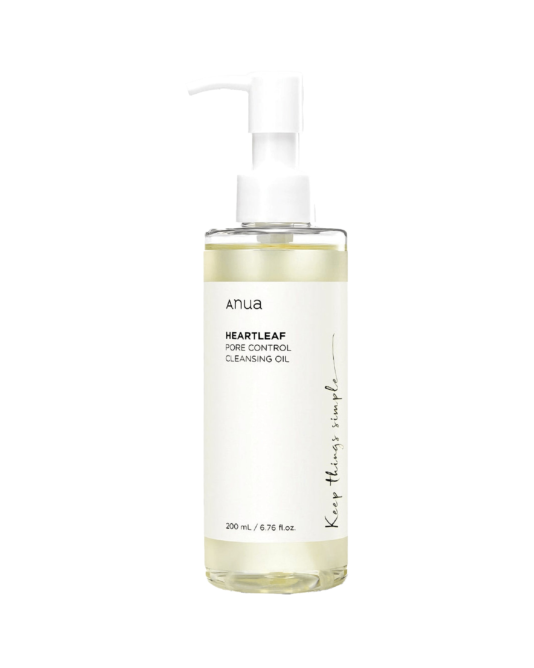 Anua Heartleaf Pore Control Cleansing Oil - Gözenekleri Arındıran ve Cildi Yatıştıran Temizleme Yağı 200 mL