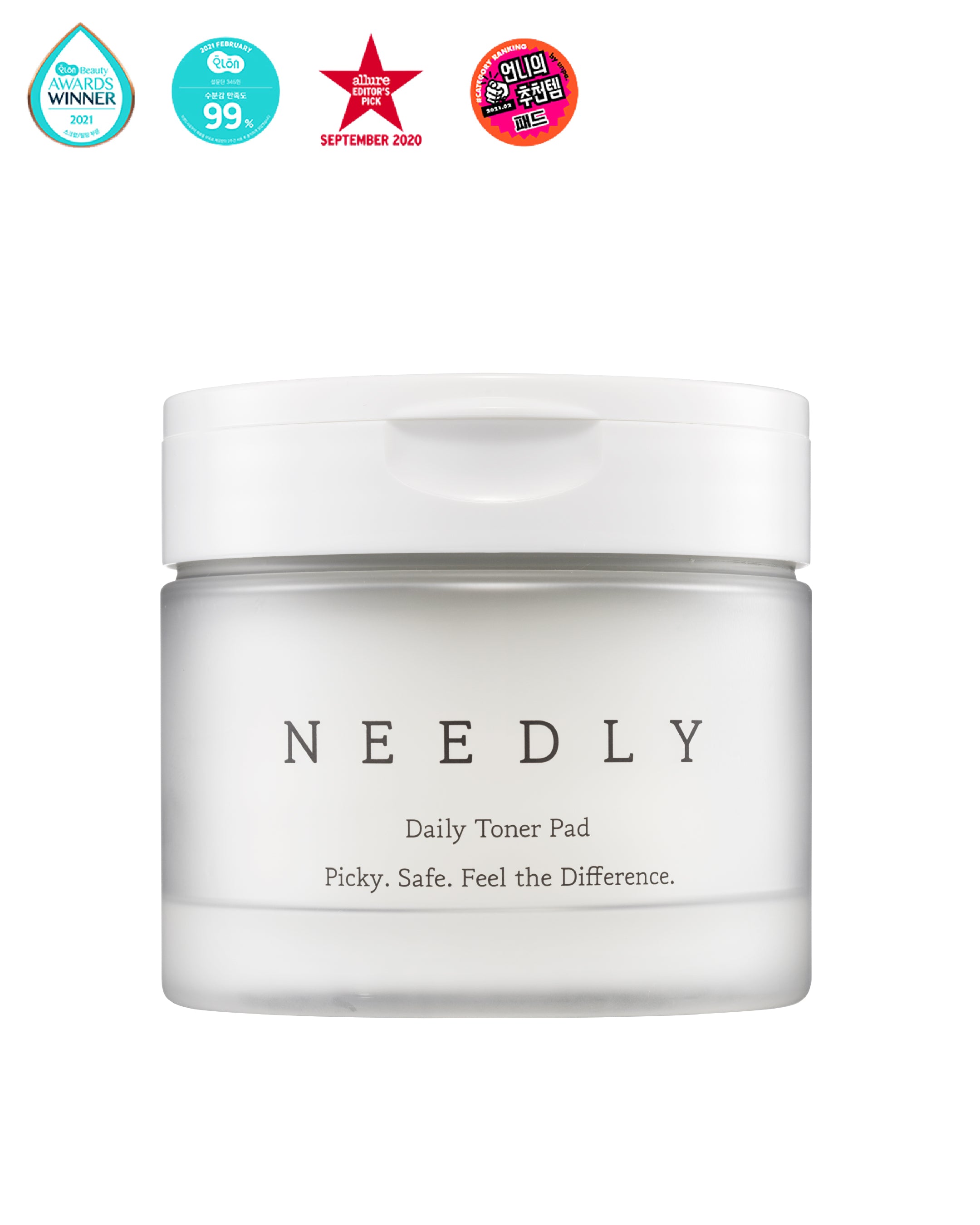 Needly Daily Toner Pad - BHA & PHA İçeren Cildi Nazikçe Eksfoliye Eden Nemlendirici ve Gözenek Sıkılaştırıcı Tonik Ped