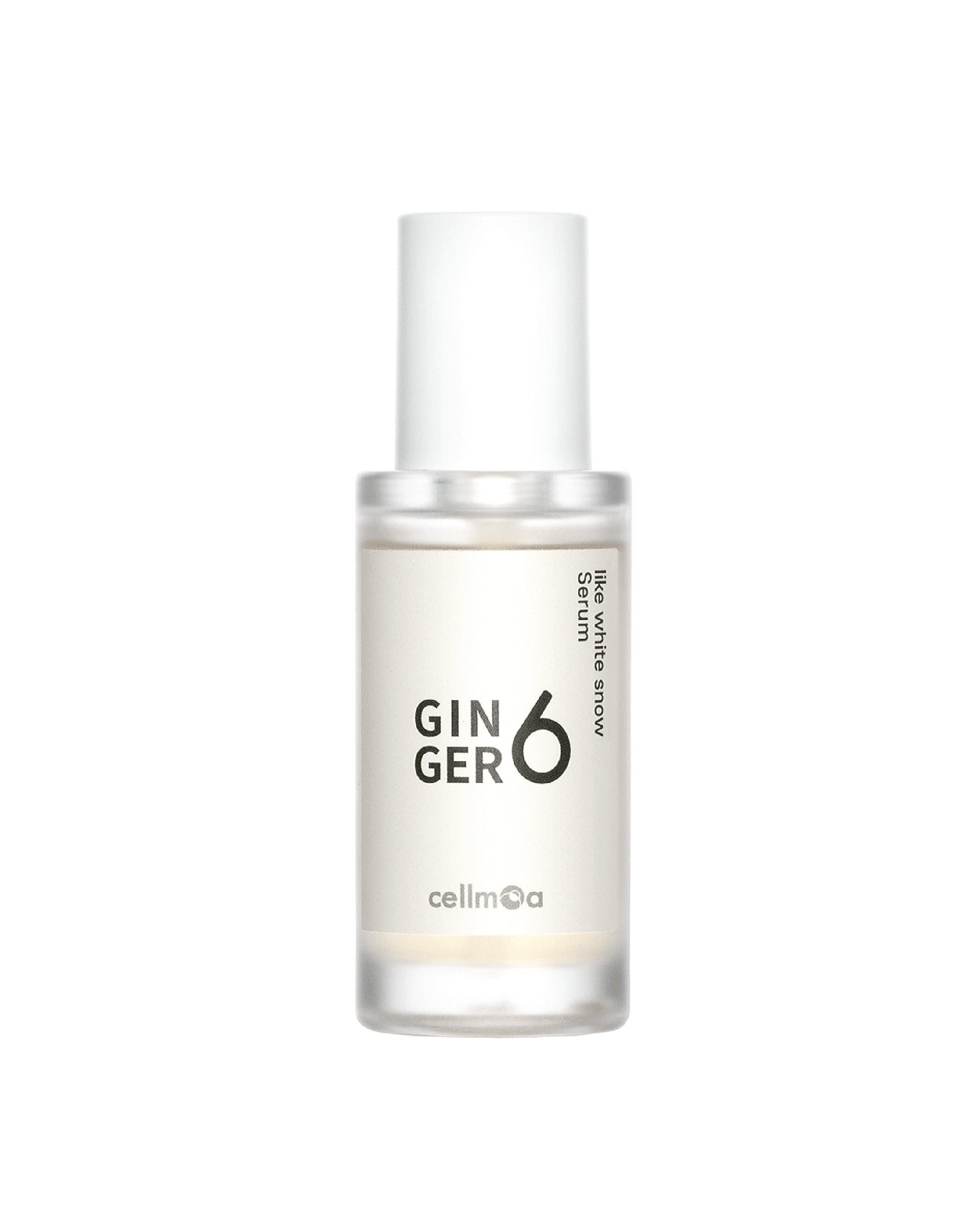 Ginger6 - Like White Snow Serum - Zencefil Özlü, Peptit ve Vitamin E5 İçeren Aydınlatıcı ve Onarıcı Serum