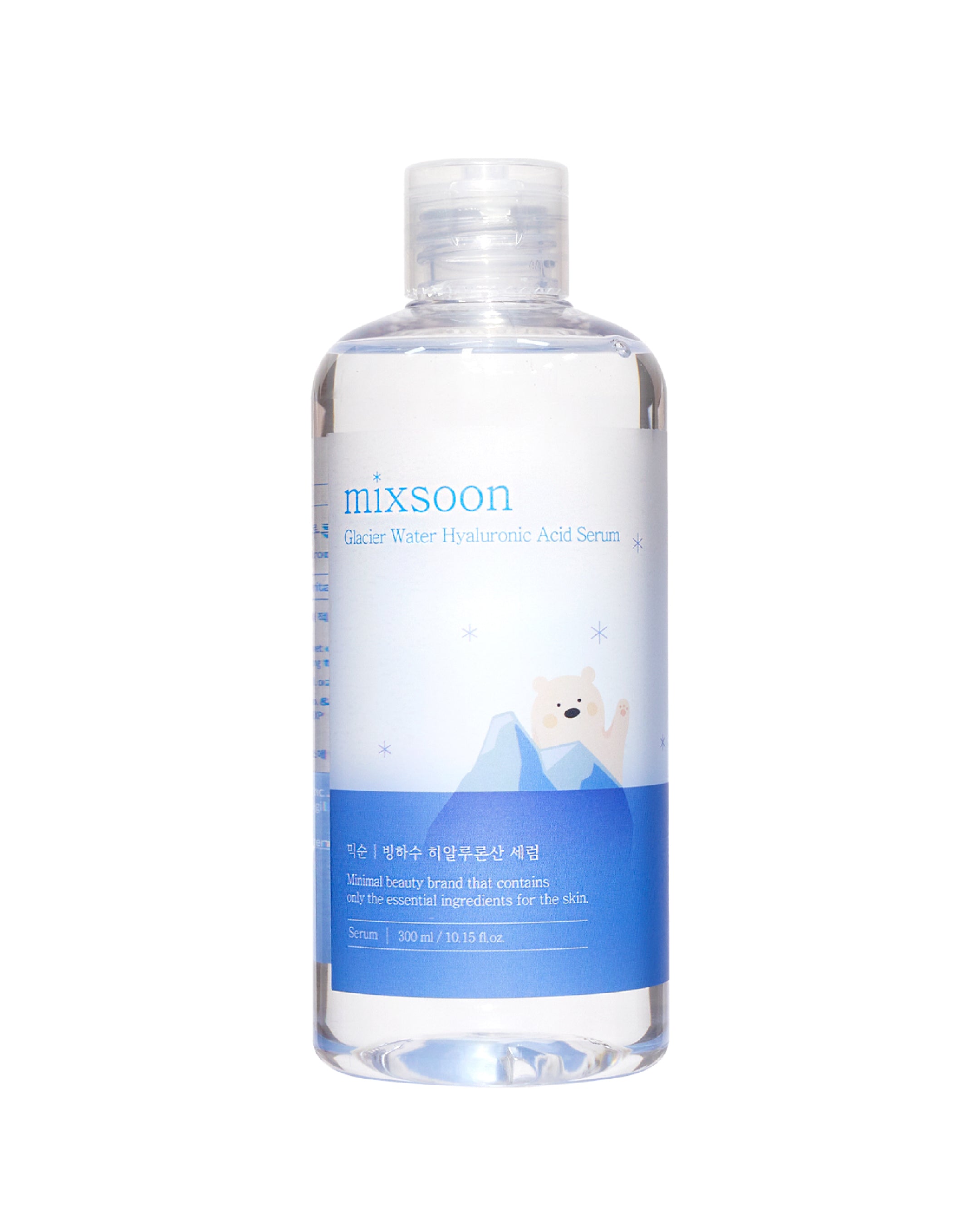 Mixsoon Glacier Water Hyaluronic Acid Serum Yağlandırmadan Nemlendiren Buzul Suyu Serumu 300ml