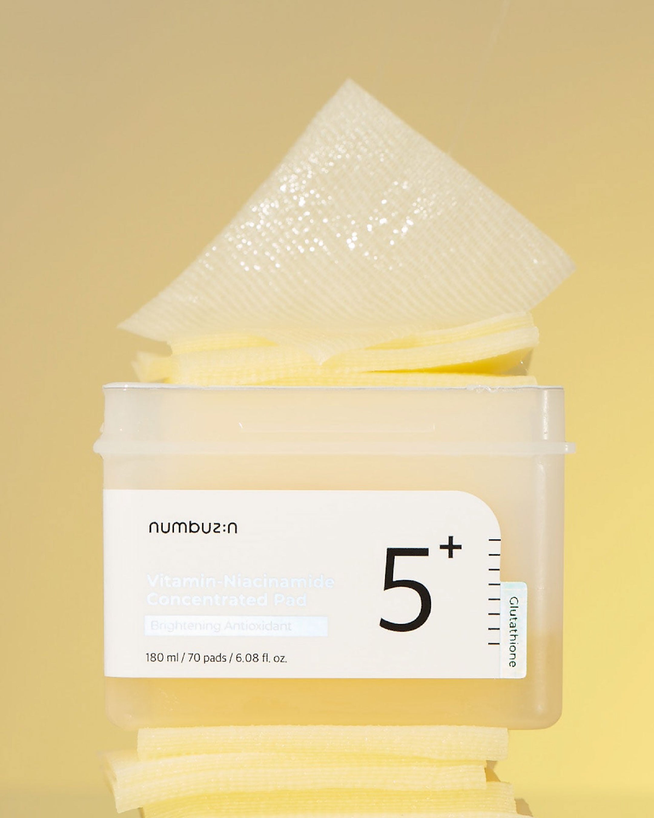 Numbuzin - No.5 Vitamin Niacinamide Concentrated Pad - Pürüz Ve Geniş Gözenek Karşıtı Parlatıcı Vitamin Pedi (180 mL)
