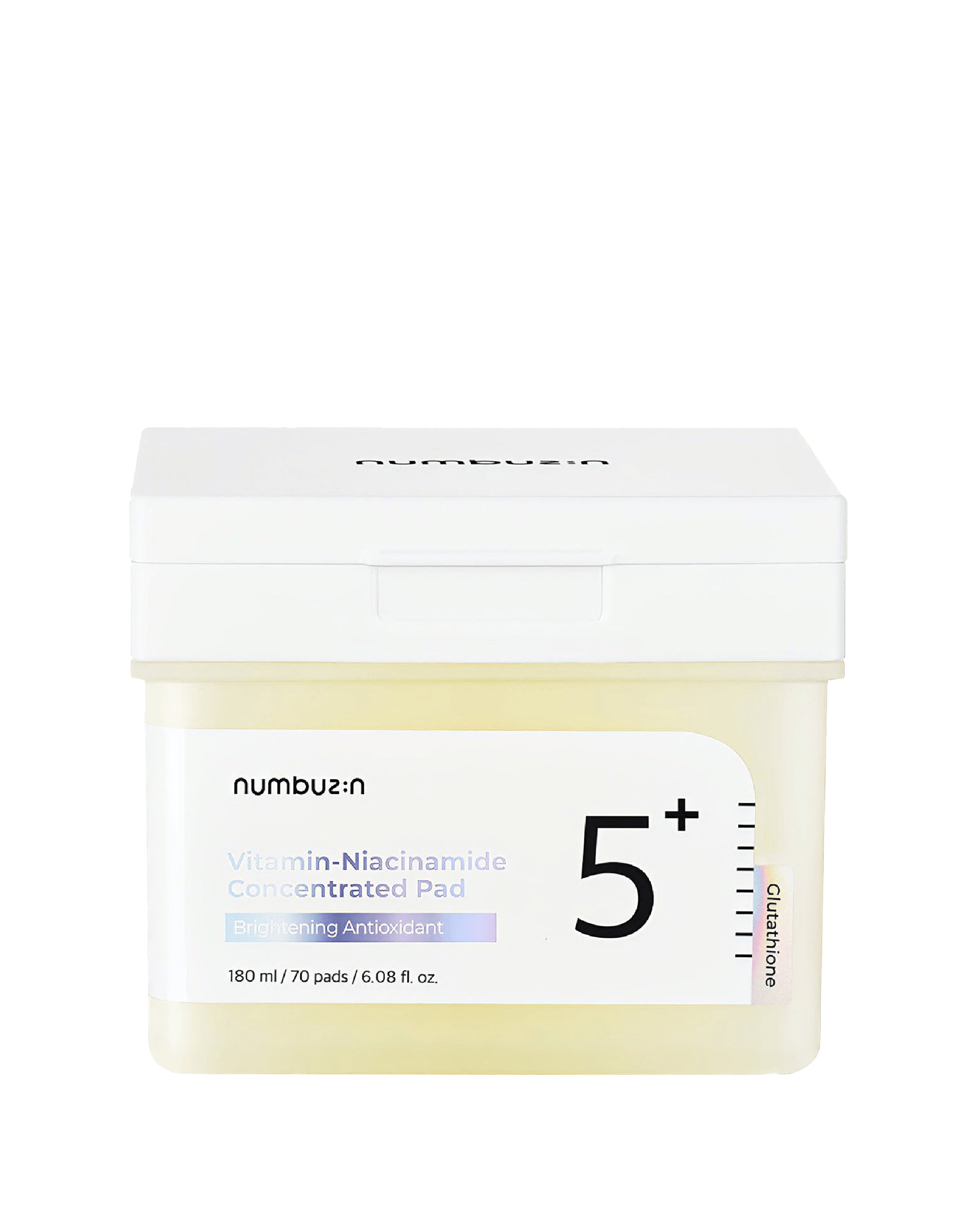 Numbuzin - No.5 Vitamin Niacinamide Concentrated Pad - Pürüz Ve Geniş Gözenek Karşıtı Parlatıcı Vitamin Pedi (180 mL)