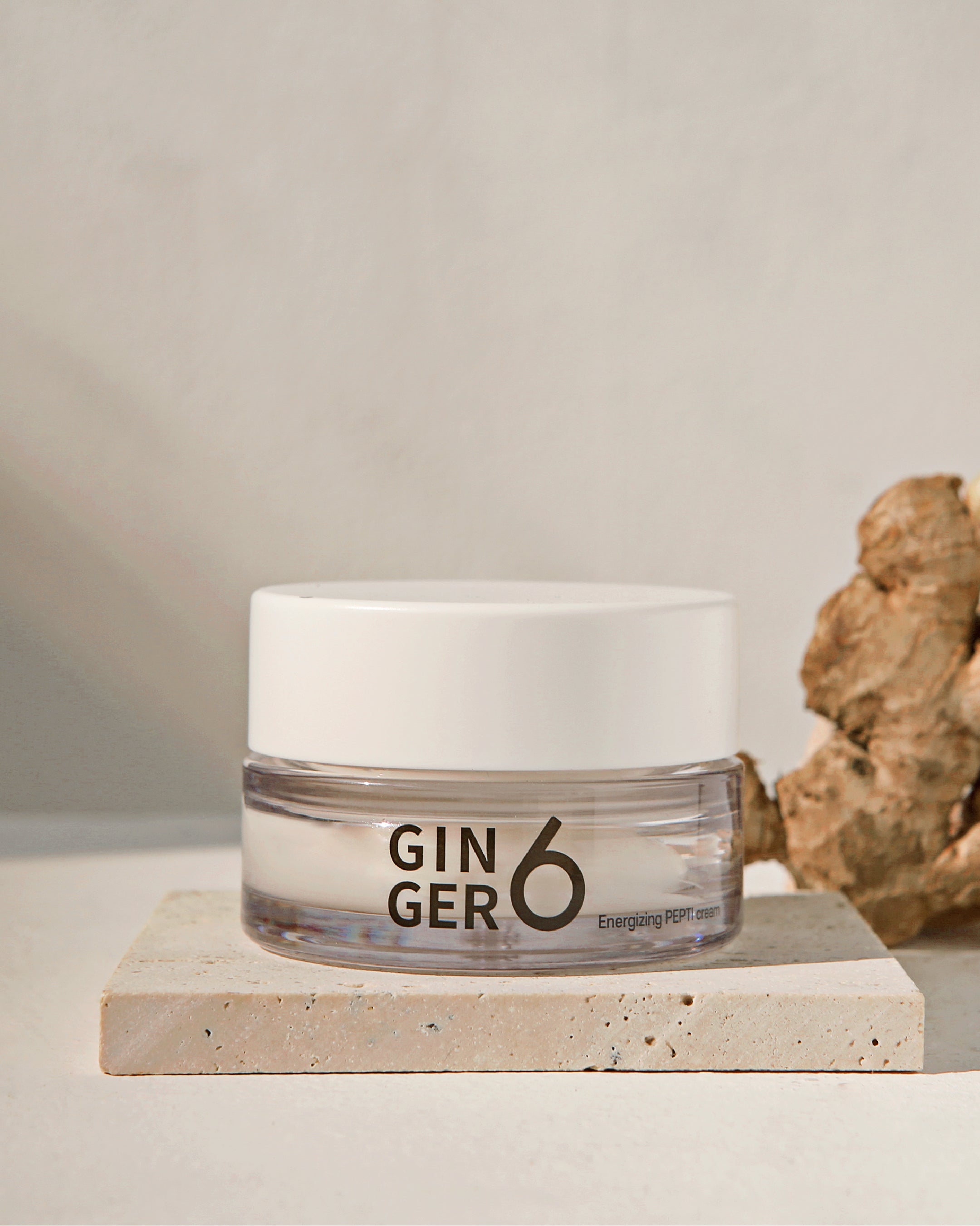 Ginger6 Energizing PEPTI Cream - Zencefil Özlü Peptit İçeren Canlandırıcı Kırışıklık Karşıtı Bakım Kremi
