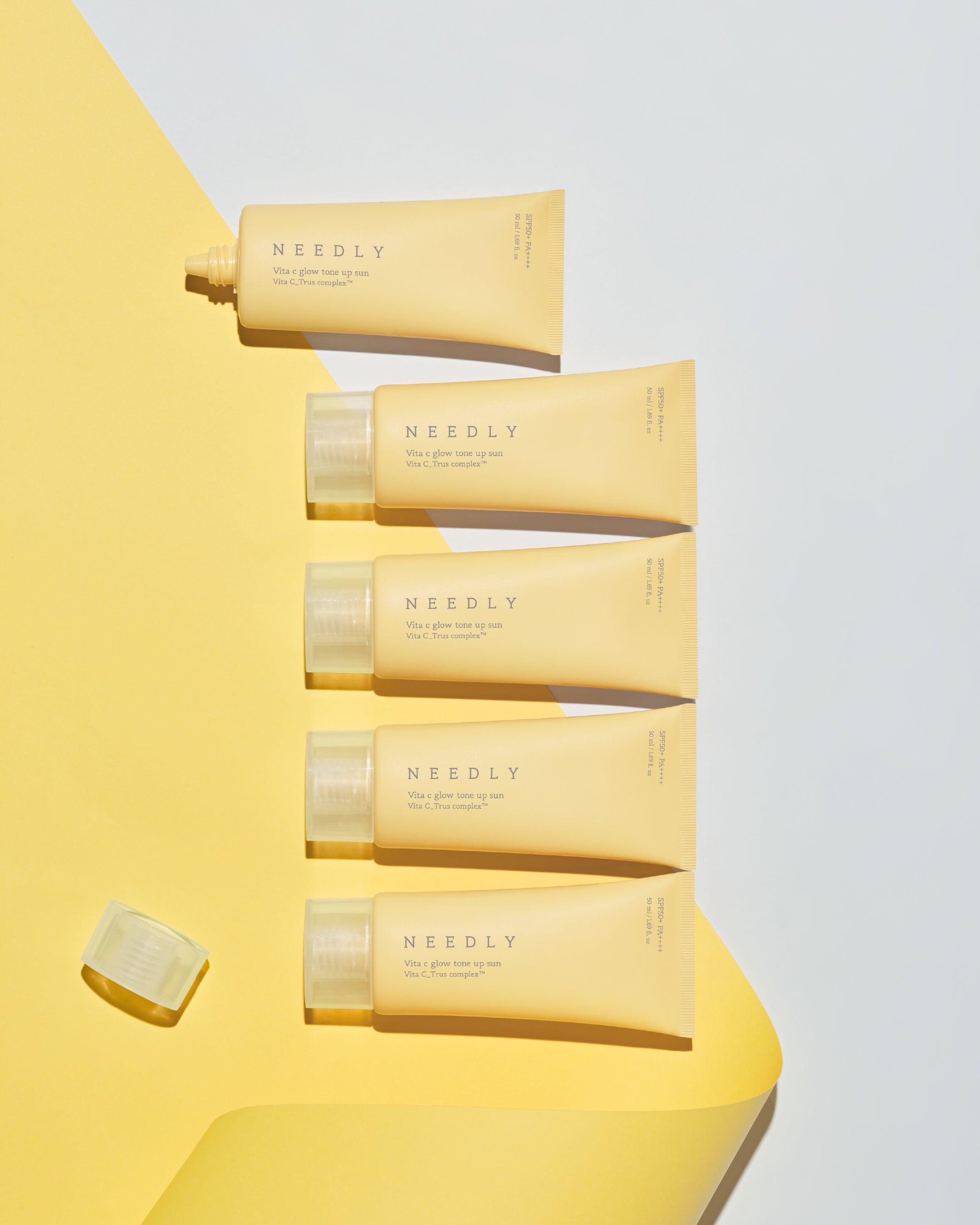 Needly Vita C Glow Tone Up Sun - C Vitaminli Ton Eşitleyici Güneş Koruyucu ( SPF 50+ PA++++)