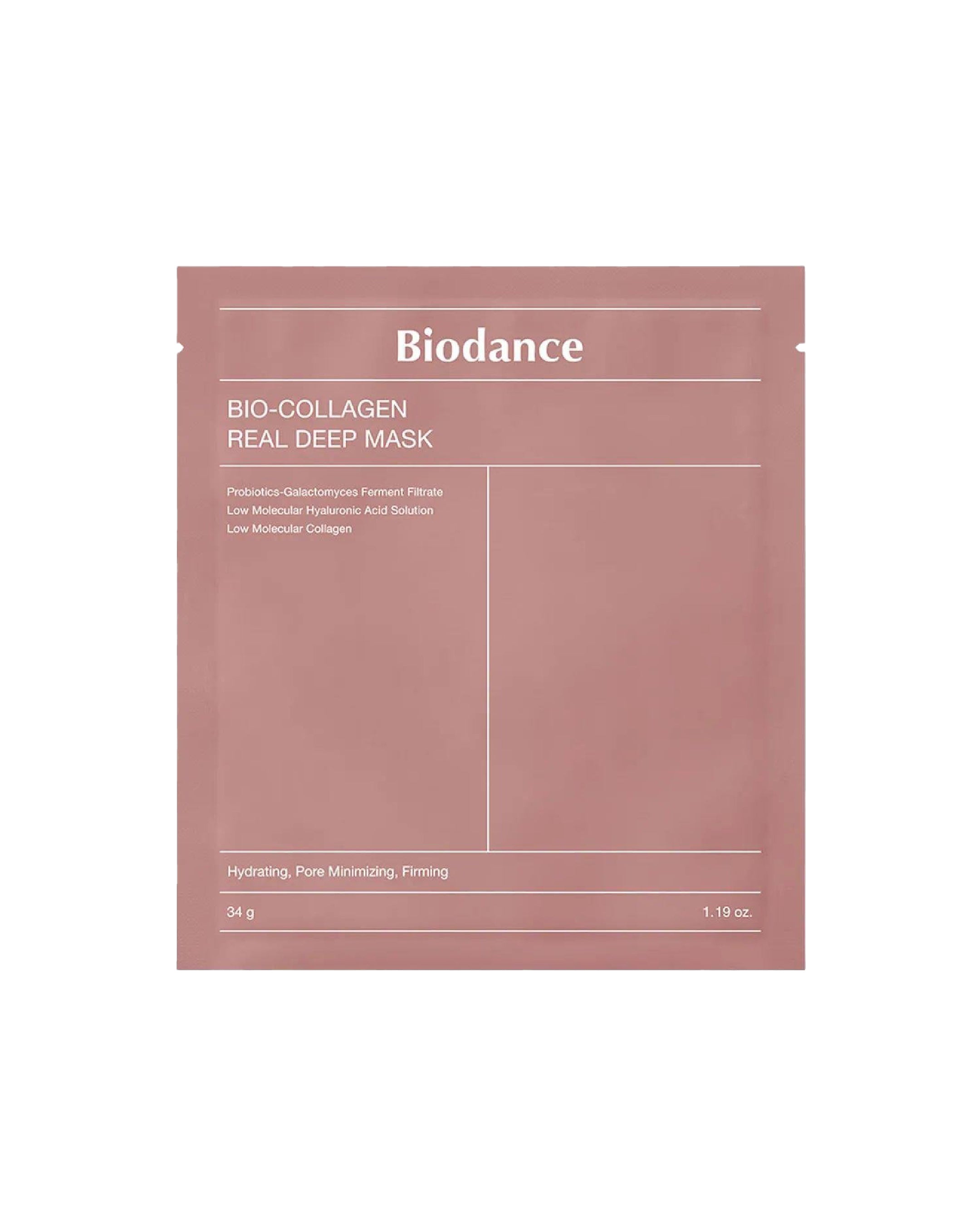 Biodance - Real Deep Mask - Bio-Collagen (Gözenek Karşıtı ve Parlatıcı Kolajenli Şeffaflaşan Maske)