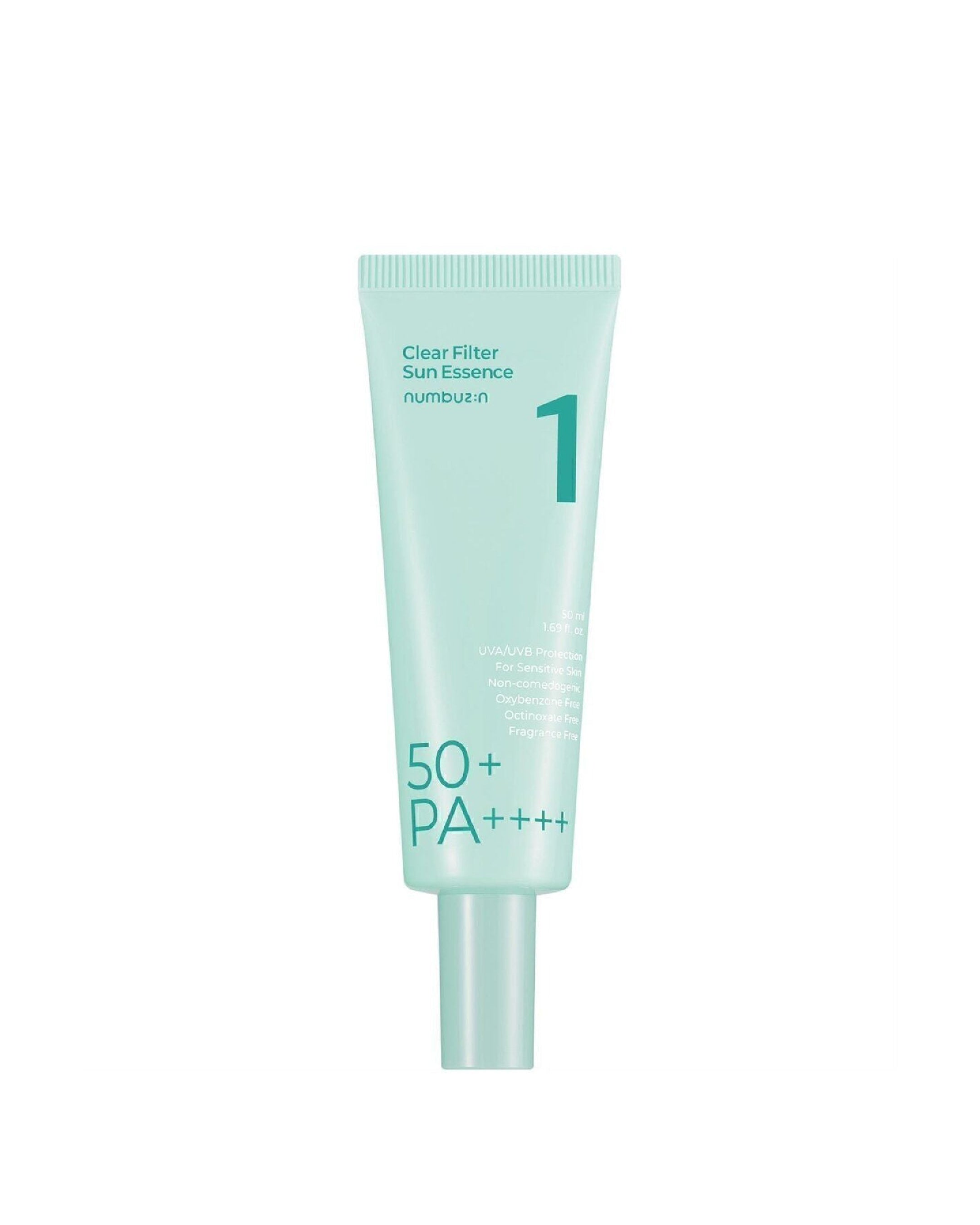 Numbuzin - No.1 Clear Filter Sun Essence SPF50+ PA++++ (Serinletici Bitkisel Özlü Güneş Koruyucu) 50 mL
